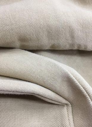 Светло-песочные брюки бриджи y-anshang с завышенной талией8 фото