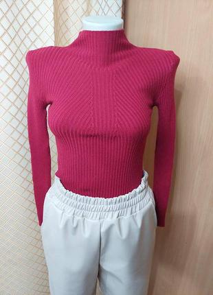 Гольф водолазка светр рубчик