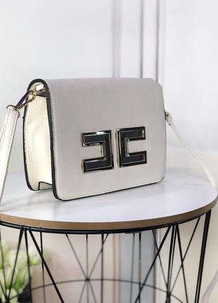 Сумка міні молочно-біла 9