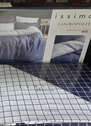 Евро комплект постельного белья люкс качества  issimo "phuket digital" (в коробке) євро комплект постільної білизни люкс якості