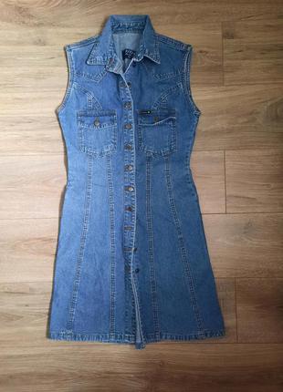 Джинсовий сарафан вінтаж vites jeans