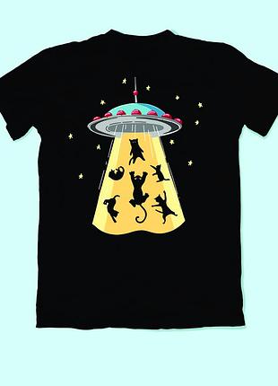 Футболка дитяча з принтом кота cats