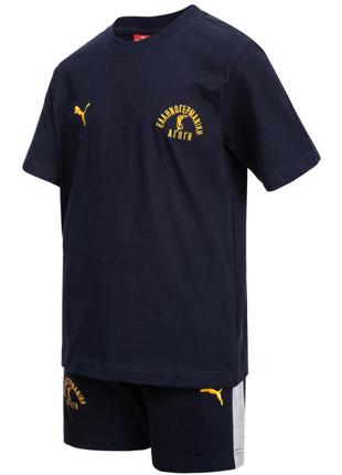 Оригінал футболка і шорти комплект для відпочинку puma