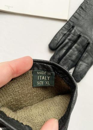 Перчатки, рукавиці, кожаные, шкіряні, кожа, шкіра, італія, италия6 фото