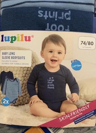 Боди с длинным рукавом