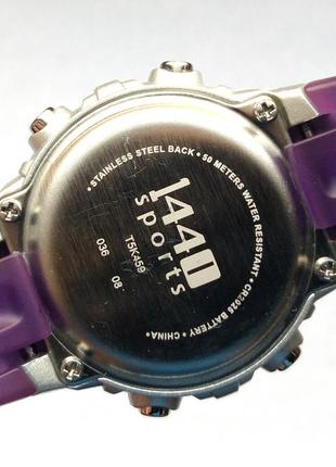 Timex 1440 sports t5k459 спортивні годинник з сша wr50m indiglo8 фото