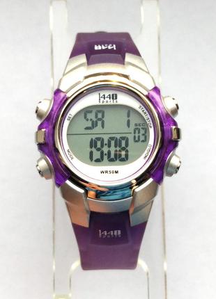 Timex 1440 sports t5k459 спортивні годинник з сша wr50m indiglo1 фото