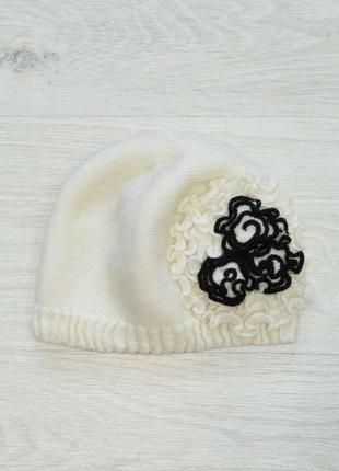 Шапка с объемным цветком (58 см.)  no name 2125000534145