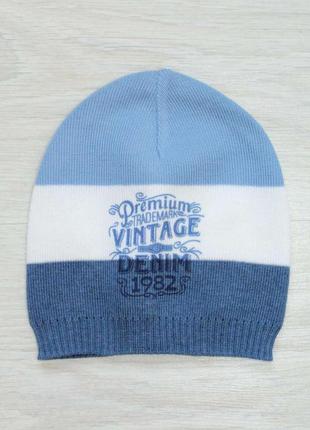 Шапка трехцветная для мальчика (50 см.)  trestelle 2127000265357