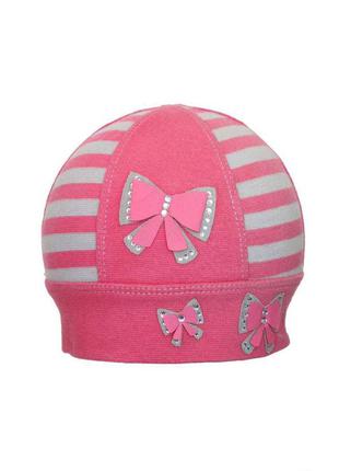 Шапка з бантиками для дівчинки (46 див.) marika 2125000490717