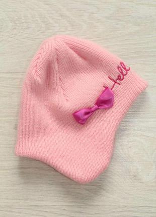 Комплект вязанный для девочки (шапка+шарфик+варежки) (48 см.)  no name 86990491110313 фото