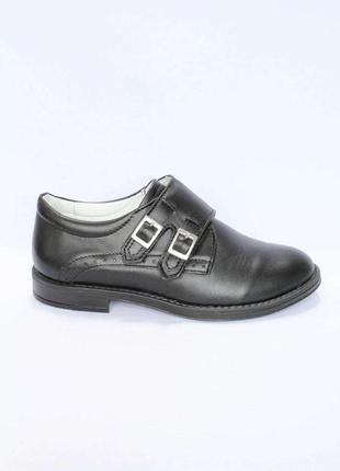 Туфли черные школьные для мальчика (32 размер)  bartek 59046994560473 фото