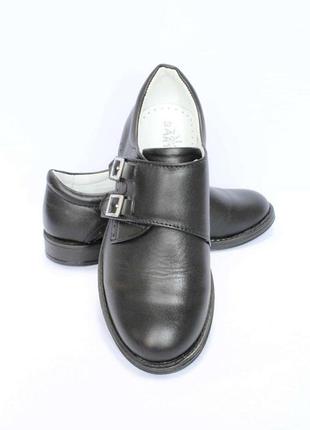 Туфли черные школьные для мальчика (32 размер)  bartek 59046994560478 фото