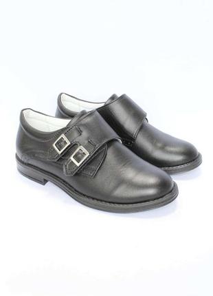 Туфли черные школьные для мальчика (32 размер)  bartek 59046994560477 фото