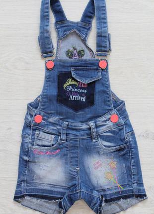 Комбінезон джинсовий для дівчинки (104 див.) a-yugi jeans 2125000544922