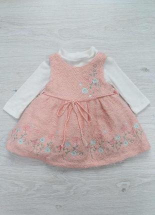 Сарафан+гольф персикового кольору для маленької принцеси (104 див.) moonstar 8690000120932