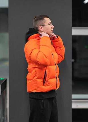 Зимняя мужская куртка пушка огонь homie 2.0 оранжевый