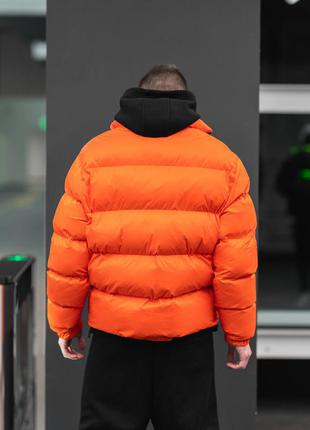 Зимняя мужская куртка пушка огонь homie 2.0 оранжевый