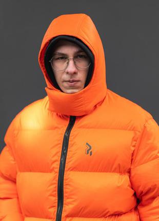 Зимняя мужская куртка пушка огонь homie 2.0 оранжевый