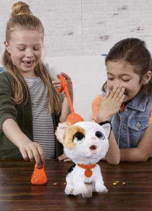 Робот-тваринка hasbro інтерактивна іграшка furreal friends великий  пітомець кошеня