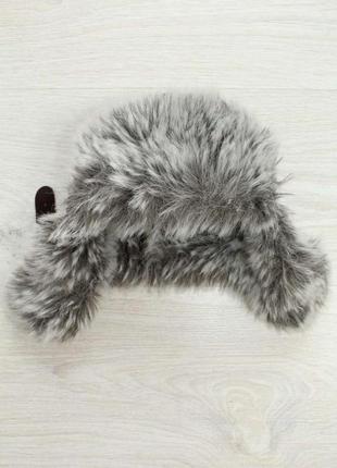 Шапка-ушанка для мальчика с емблемой сбоку (46 см.)  trestelle 2000000142142