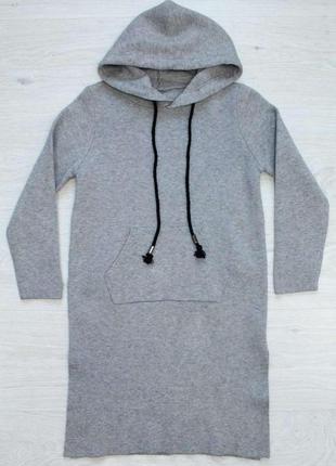 Платье-туника с разрезами по бокам (122 см.)  no name 2129000451402