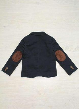 Пиджак для мальчика тёмно-синего цвета (104 см.)  no name 21290004021833 фото