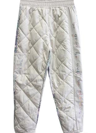 Штаны  для девочки с комбинированными вставками (146 см.)  nk unsea 8660100130308