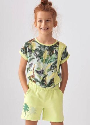 Блуза-футболка зеленая (104 см.)  nk unsea 8660100058503