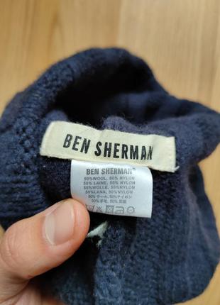 Шапка ben sherman вовняна 55-58 tommy carhartt3 фото