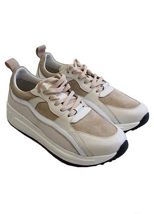 Кроссовки бежевые для девочки (36 размер)  bistfor 2125000741093