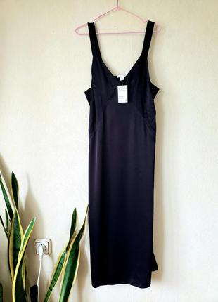 Нове натуральне міді плаття ками h&m