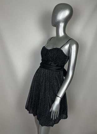 Нарядное платье с люрексом размер л3 фото
