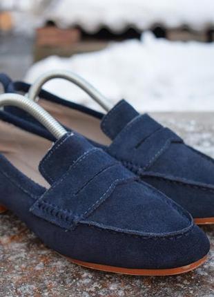 Туфли zara. замша. размер 38