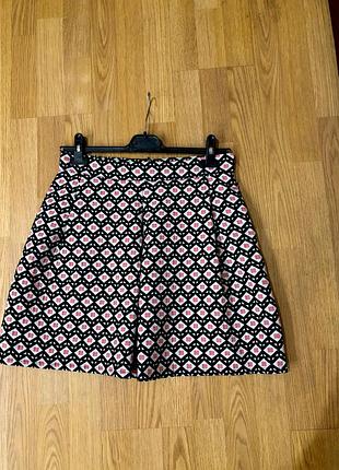 Шикарна спідничка з фактурної тканини agathe vilmont р-р l/48 наш