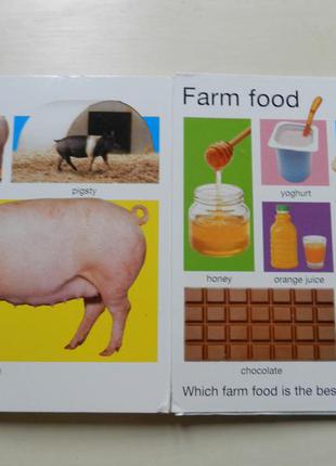 Книга на английском языке my big farm book2 фото