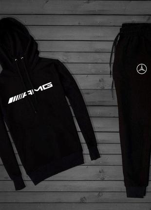 Флісовий, чорний, спортивний костюм, зима, фліс | чоловічий, спортивний костюм, фліс amg