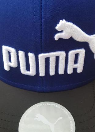 Puma flat brim cap 023123-02 новая кепка/бейсболка/снэпбэк4 фото