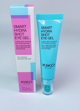 Крем-гель под глаза kiko milano smart hydra shot eye gel. крем под глаза кико милано. крем для глаз1 фото