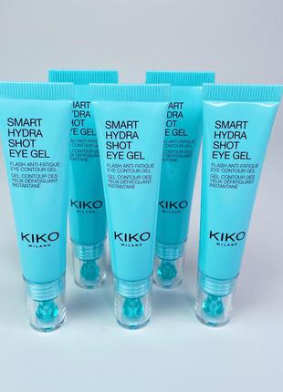 Крем-гель под глаза kiko milano smart hydra shot eye gel. крем под глаза кико милано. крем для глаз3 фото