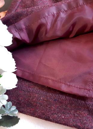 Шикарна якісна сукня міді шерсть шовк/качественое шерстяное платье миди шелк7 фото