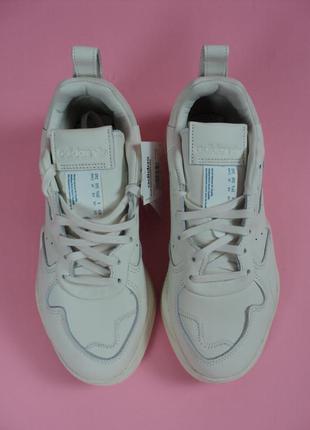 Кросівки шкіряні adidas supercourt rx shoes eg6864 uk5,5 37 38 білі жіночі чоловічі2 фото