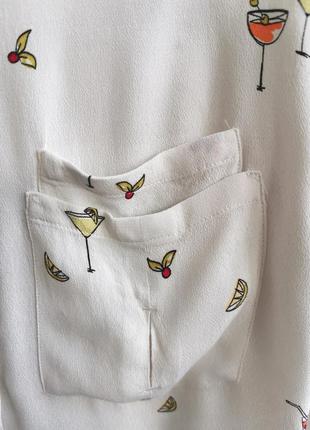 Классная блуза свободный фасон размер хс zara оригинал9 фото