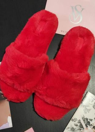 Ідея для подарунка 🎀 домашні плюшеві тапочки р. 36-41💕victoria's secret вікторія вікторія сікрет про
