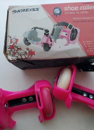 Ролики на пятку 2 колеса