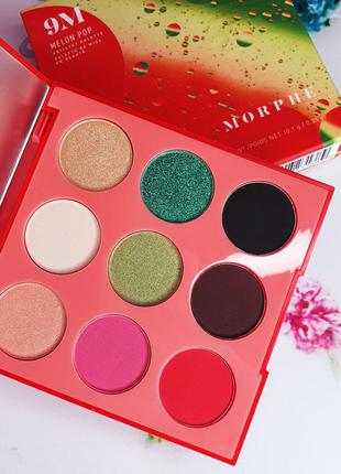 Палетка теней morphe 9m melon pop artistry palette4 фото