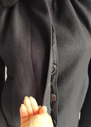 Жакет-пальто для автоледі (70% вовни і 10% кашеміру)6 фото
