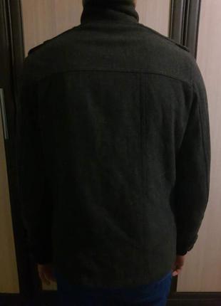Мужская шерстяная куртка/пальто7 фото