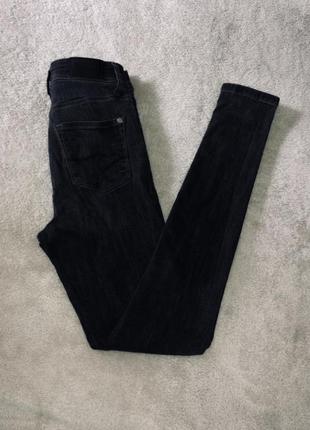 Джинсы зауженные стретч