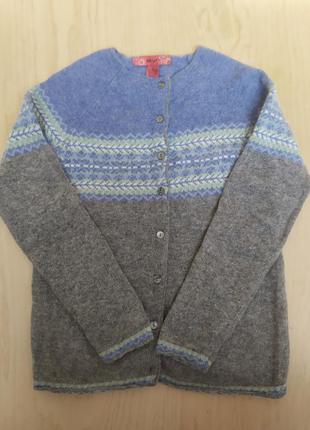 Шерстяной кардиган (90 % шерсти)